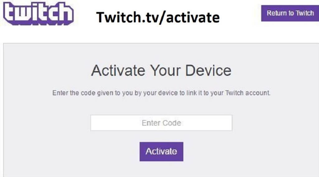 Twitch.tv/activate What are the Steps To Activate Twitch TV