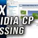 NVIDIA Control Panel Missing in Windows 10 {Solved}
