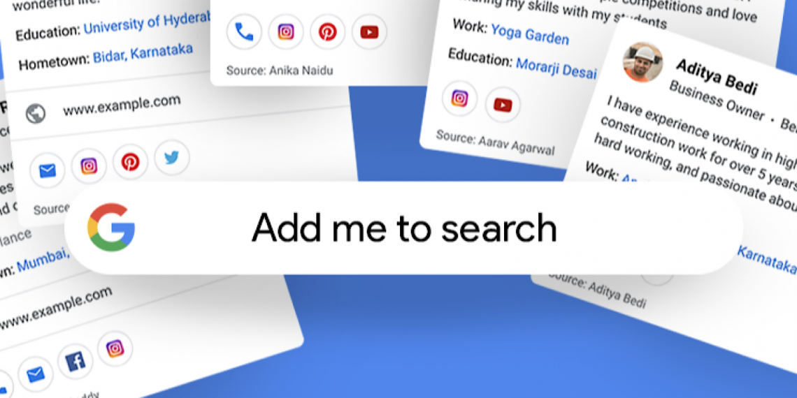 Best Add Me To Search Card: How To Create Google People Search Card