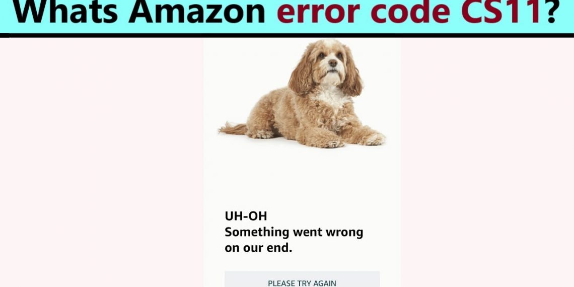 How to fix Amazon Error Code CS11 on 2022