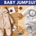 Thesparkshop.in: Bear Design Long Sleeve Baby Jumpsuit