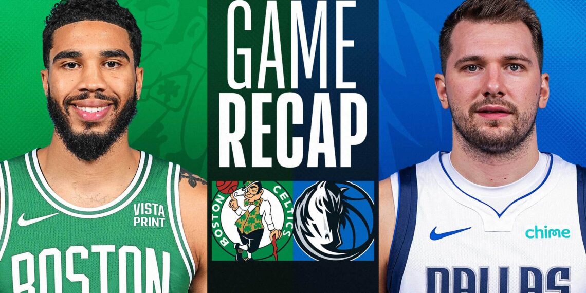 Dallas Mavericks vs Boston Celtics Match Player stats : A Complete Match Analysis