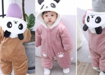 RS 149 Bear Design Long-Sleeve Baby Jumpsuit: A Comprehensive Review from TheSpark Shop