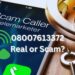 8007613372: A Deceptive Connection to Support and Security