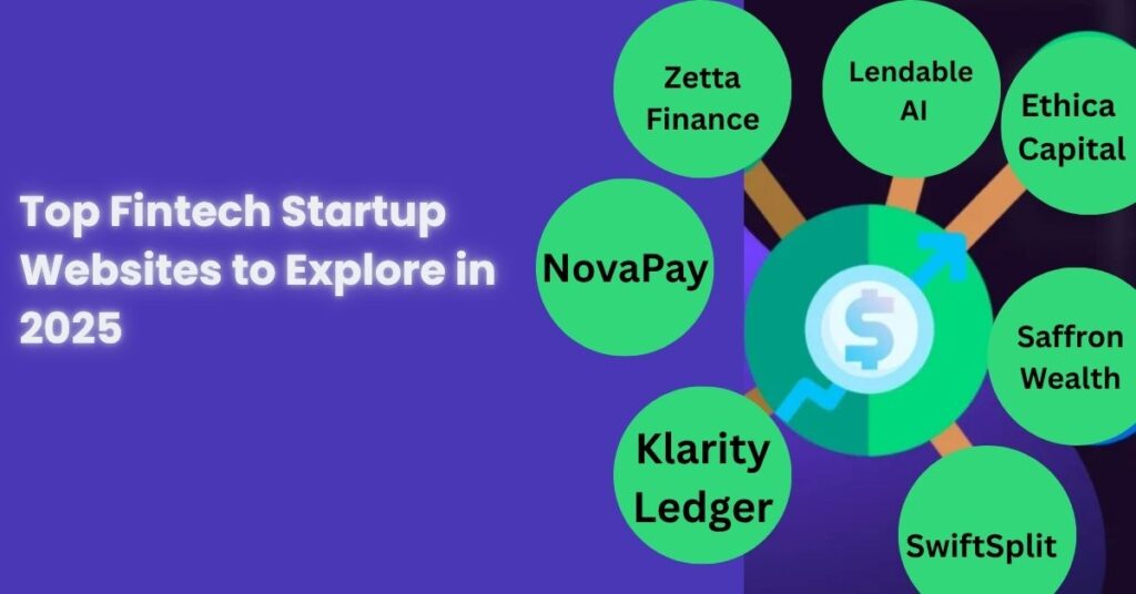 Top Fintech Startup Websites to Explore in 2025