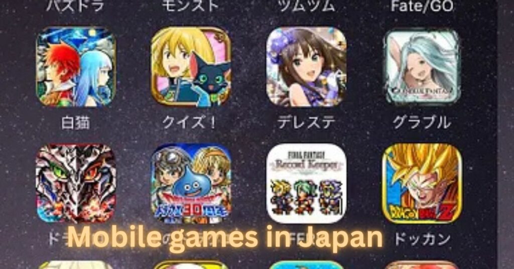 Mobile games in Japan
