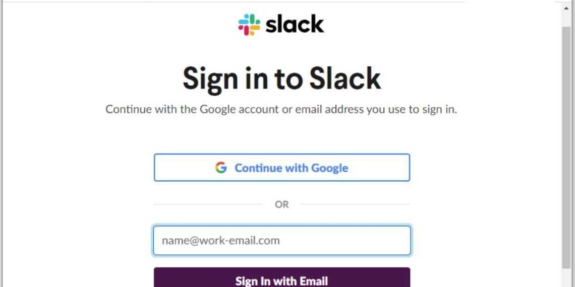Slack Login