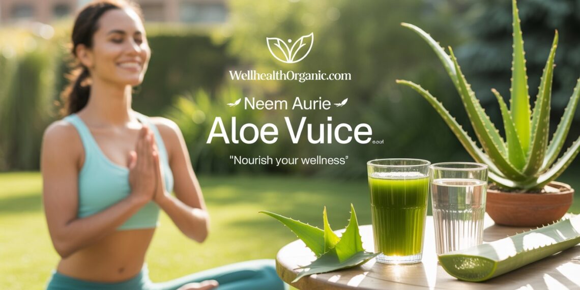 Wellhealthorganic.com: Neem and Aloe Vera Juice Benefits and Uses Explained