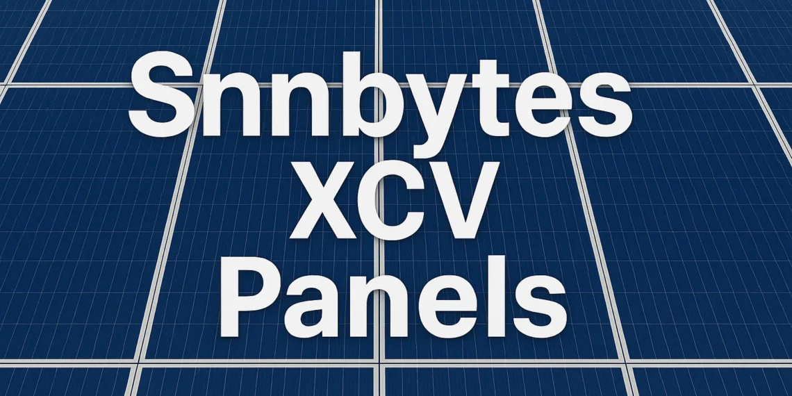 SNNBytes XCV Panels: Revolutionizing Smart Display Technology in 2025