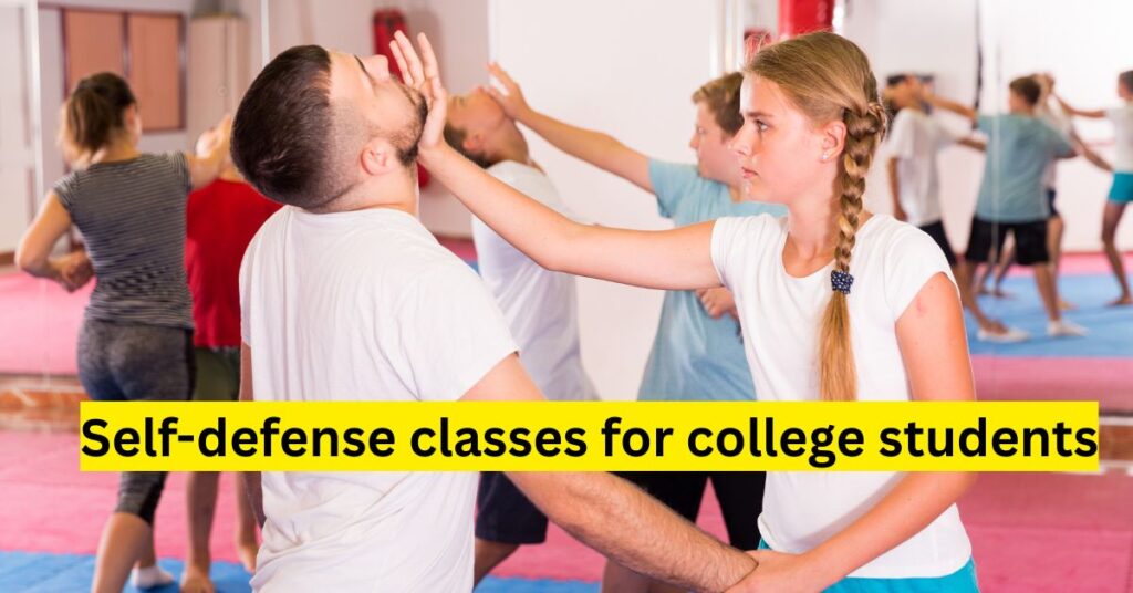 self-defense classes for college students