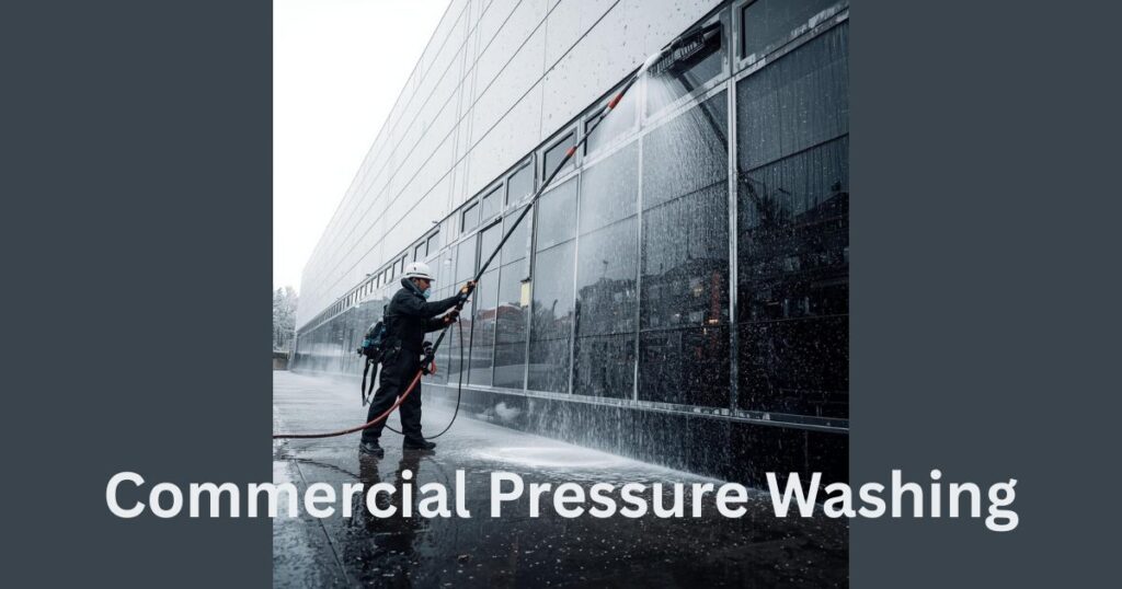Benefits of commercial pressure washing