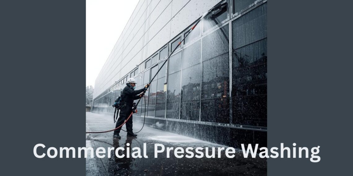 Benefits of commercial pressure washing