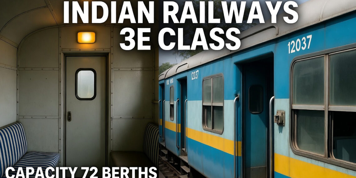 What is 3E Class in Indian Railways? Complete Guide 2026