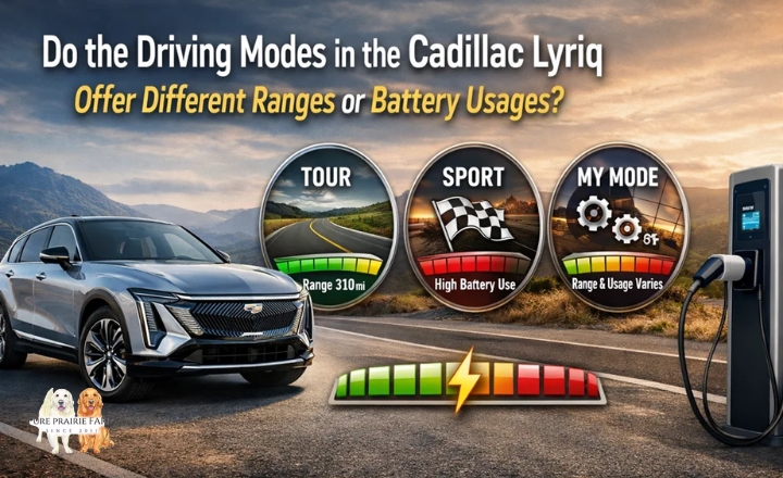 Do Cadillac Lyriq Driving Modes Affect Range & Battery Usage? Full Guide (2026)
