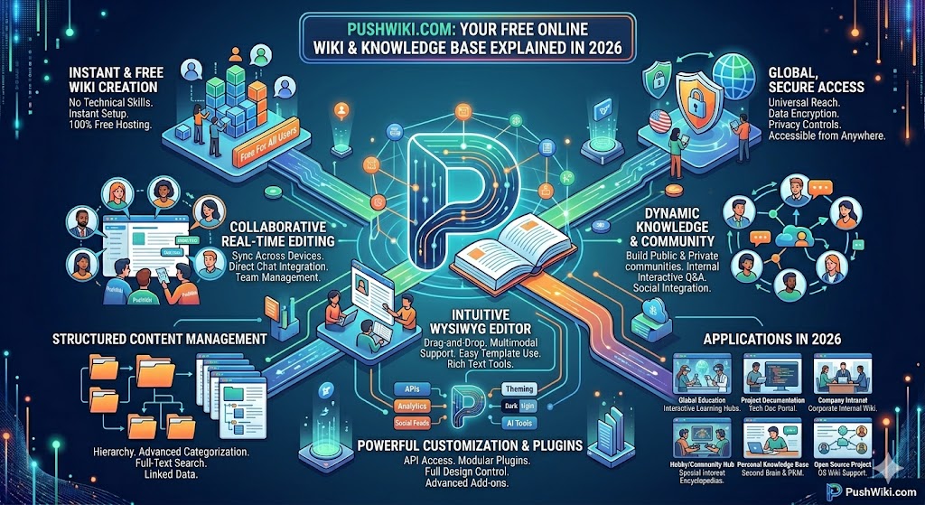 PushWiki.com: Free Online Wiki and Knowledge Base Explained in 2026
