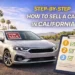 How to Sell a Car Online in California: A Complete Guide