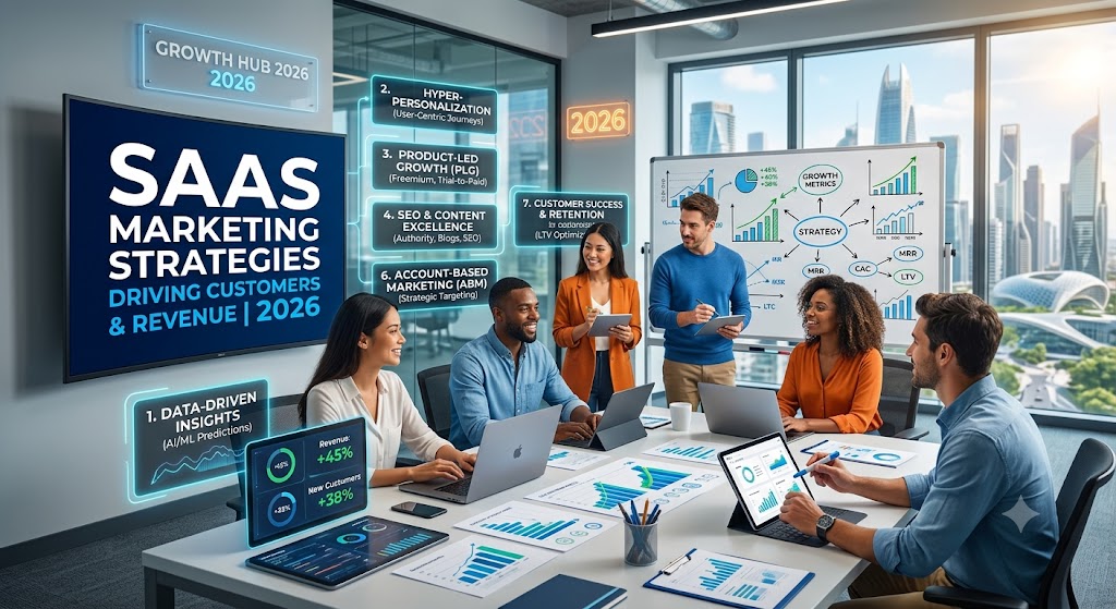 SaaS Marketing Strategies That Drive More Customers and Revenue in 2026