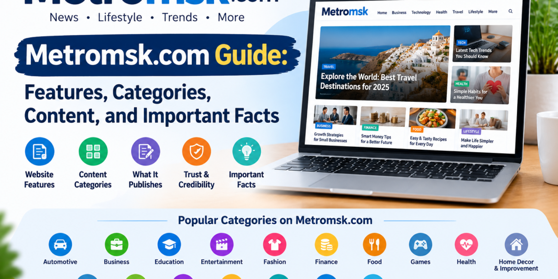 Metromsk.com Guide: Features Categories Content and Important Facts