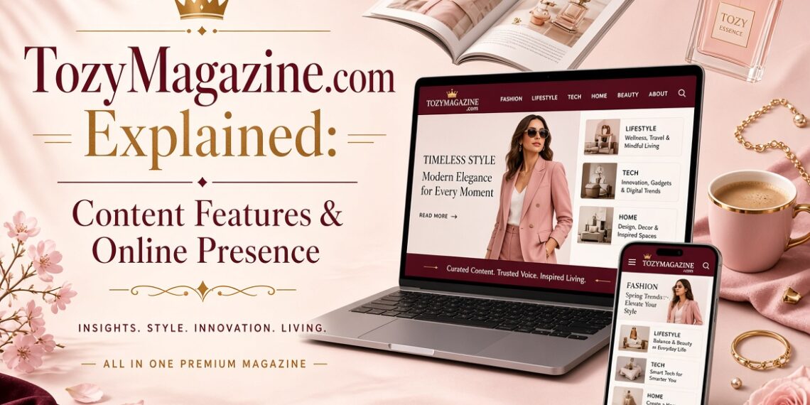 TozyMagazine.com Explained: Content Features & Online Presence