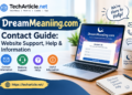 DreamMeaniing.com Contact Guide: Website Support, Help & Information