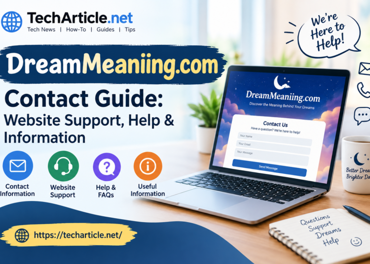 DreamMeaniing.com Contact Guide: Website Support, Help & Information