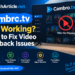 Cambro.tv Not Working? How to Fix Video Playback Issues