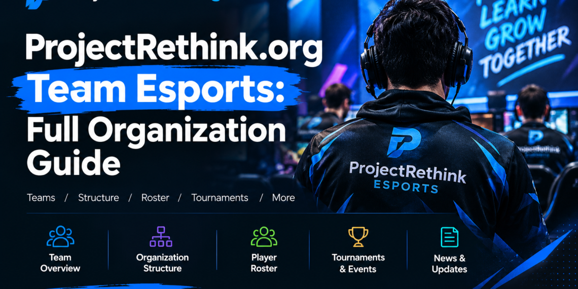 ProjectRethink.org Team Esports: Full Organization Guide