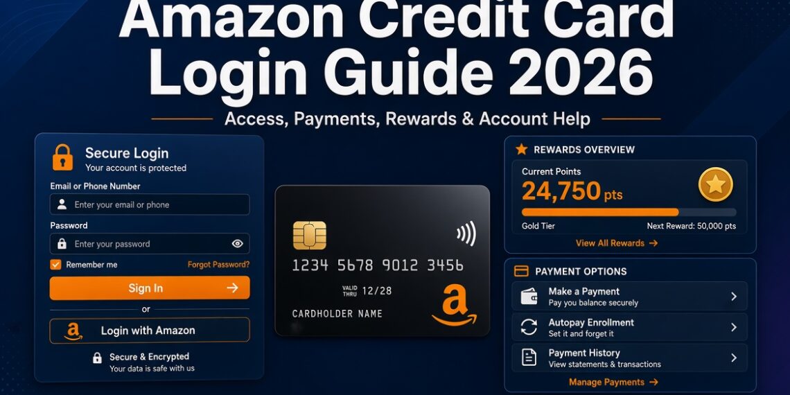 Amazon Credit Card Login Guide 2026: Access Payments Rewards & Account Help