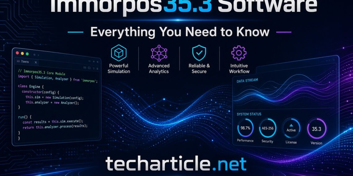 Immorpos35.3 Software: Everything You Need to Know