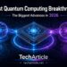 Latest Quantum Computing Breakthroughs: The Biggest Advances in 2026